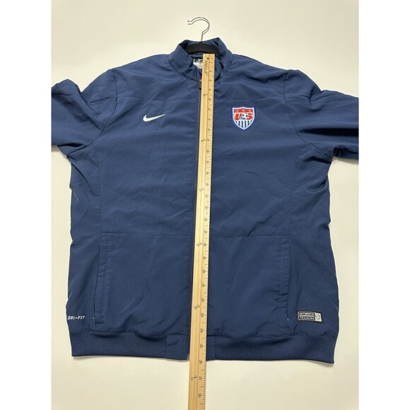 Nike USA National Team Soccer Jacket  Womens  XL Navy Football Training Fleece - Picture 15 of 16